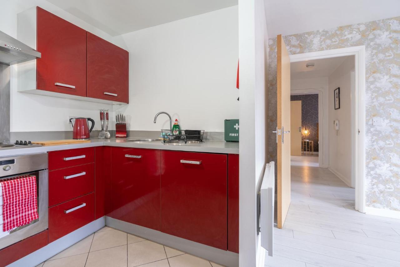 Maevela Apartments - Ultra Lavish Luxury 2 Bed Apartment City Centre - With Balcony - Free Secure Parking - Ps4 & Smart Tv'S バーミンガム エクステリア 写真